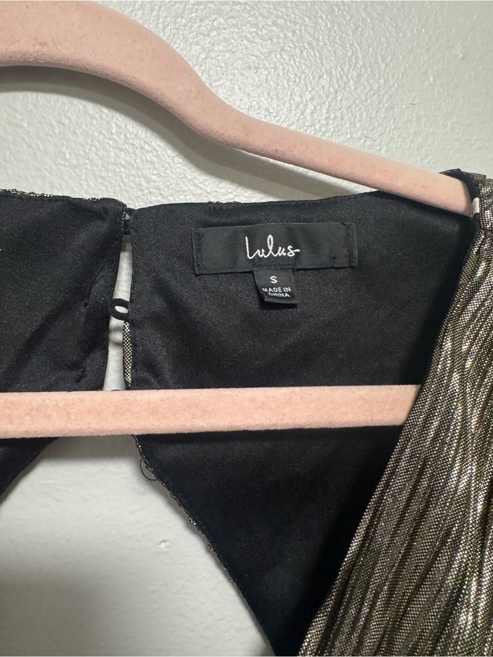 Lulus Plisse and Thank You Gold Pleated Long Sleeve Backless Romper - Picture 11 of 15